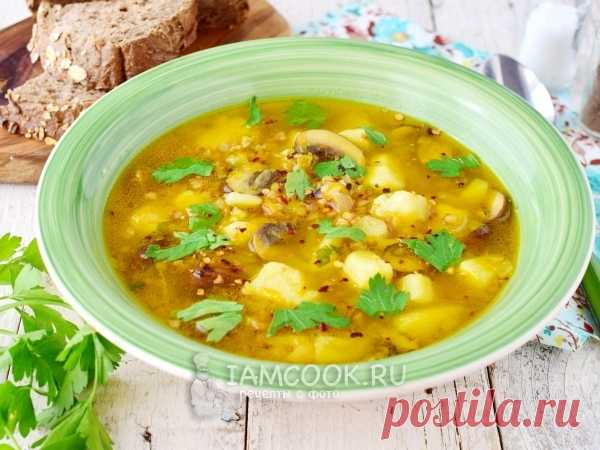 Постный гречневый суп — рецепт с фото Быстро, вкусно и полезно, именно так можно описать постный гречневый суп с грибами. Приготовим?
