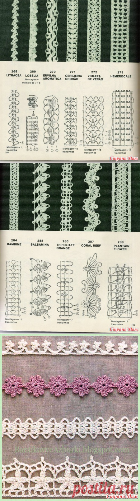 И еще большая куча бретелей к топам.