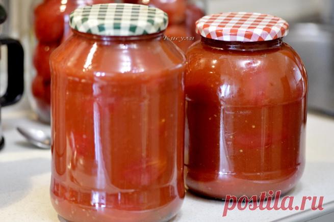 Томаты без кожицы в собственном соку | Кошкин дом