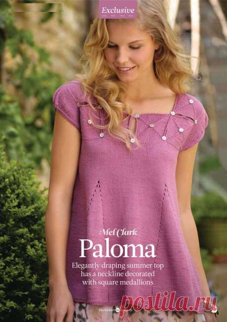 Вязаная туника Paloma, The Knitter 35