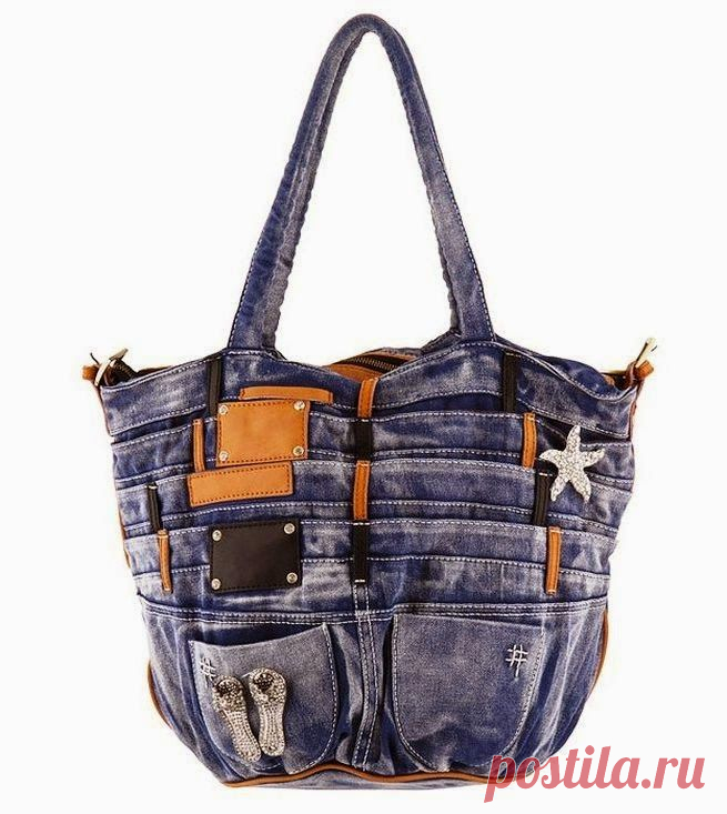 Джинсовые переделки. Made of jeans ~ HandMadiya.com