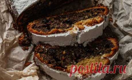 Маковый штоллен