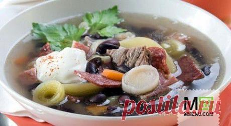 Суп из красной фасоли - кулинарный рецепт. Миллион Меню