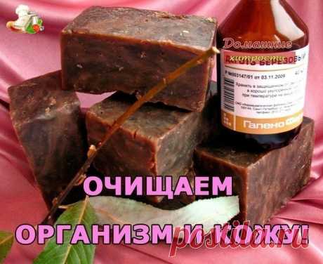 Очищаем организм и кожу берёзовым дегтем!