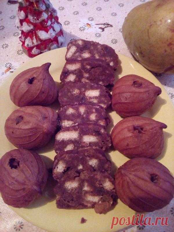 Сладкая колбаска к чаю 
