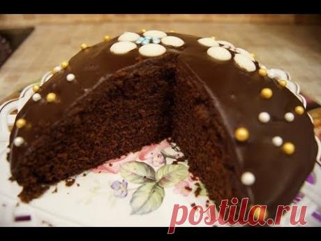 ШОКОЛАДНО - КОФЕЙНЫЙ ПИРОГ. С НАСТУПАЮЩИМ ДЕВОЧКИ.