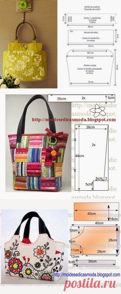 Сумки — Сделай сам, идеи для творчества - DIY Ideas