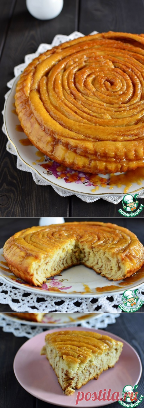 Шотландский спиральный пирог - кулинарный рецепт