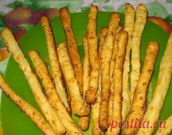 Сырная соломка за 25 минут