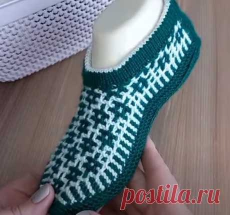 Следочки на любой вкус🤗 вяжем спицами🧶