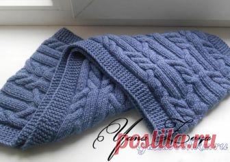 Вязаный снуд «Переплетения» от Giovana