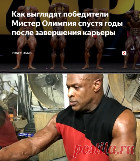 Как выглядят победители Мистер Олимпия спустя годы после завершения карьеры | fitnechannel | Яндекс Дзен