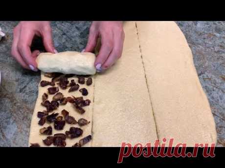 Эту начинку ем каждое утро/Необыкновенно вкусное печенье/Тесто из манки👌| Cookies with dates
