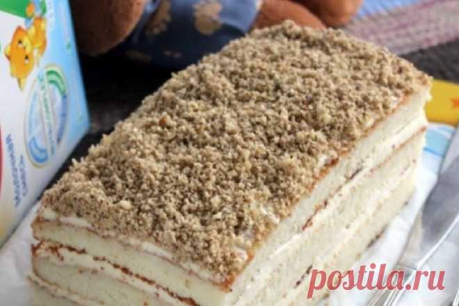 Очень вкусный тортик из детской смеси Представляем вашему вниманию рецепт интересного тортика, который придётся по душе каждому.  Многим хозяечкам знаком этот рецептик, так как он довольно старый. Коржи и крем будут готовиться с добавлением...