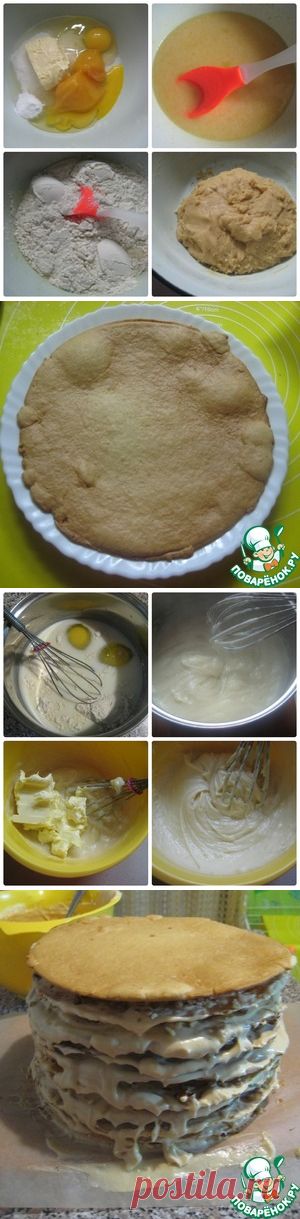 Торт "Арлекин" – кулинарный рецепт