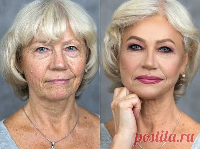 5 приёмов молодящего макияжа, которые стирают возраст | БьютиЗаписки | Пульс Mail.ru С помощью макияжа можно сделать кожу здоровой и сияющей, скрыть отёки и тёмные круги под глазами и придать сочный румянец. Важно понимать и...