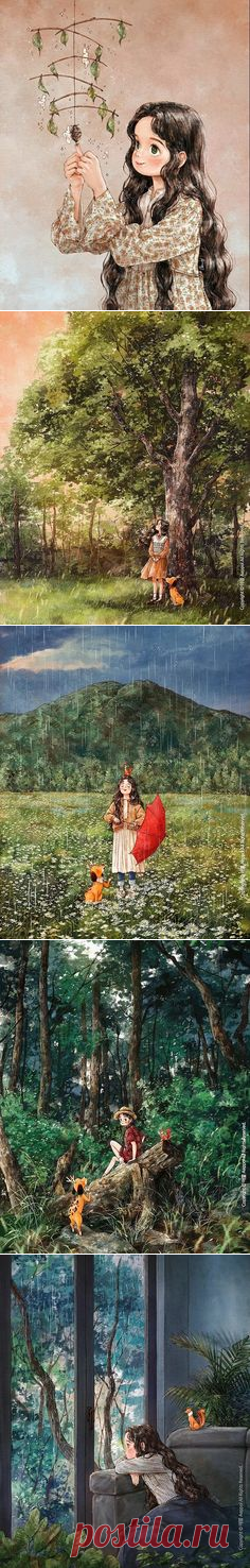 Идеи на тему «Aeppol Art» (140) в 2022 г | милая иллюстрация, иллюстрации, рисунки