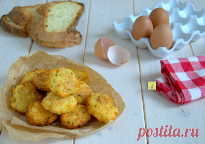 Polpette di uova, piatto tipico della tradizione contadina pugliese Le polpette di uova sono un piatto tipico della tradizione contadina povera pugliese, facilissime da preparare e molto sfiziose.