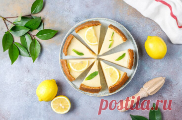 Лимонный творожник – нежный ароматный пирог, который съедается до последней крошки