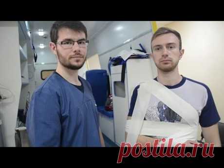 Десмургия. Колосовидная повязка; повязки Дезо, Вельпо. - YouTube