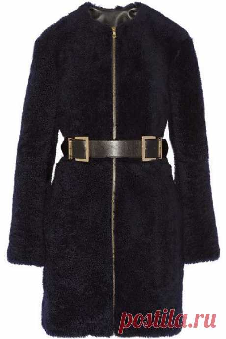 Адам Lippes | подпоясанный барашек пальто | NET-A-PORTER.COM