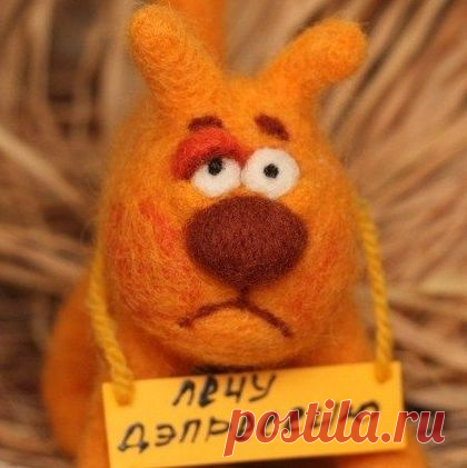 Купить кот психотерапевт для снятия плохого настроения - кот, коты, Сухое валяние, валяная игрушка