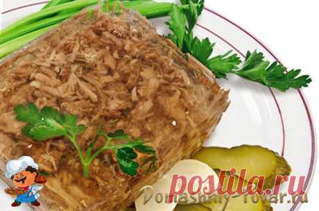 Холодец из курицы без желатина рецепт с фото пошагово