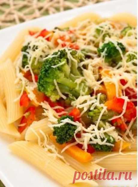 Пенне с болгарским перцем и брокколи. Как приготовить Пенне с болгарским перцем и брокколи | Verner-Diet.ru