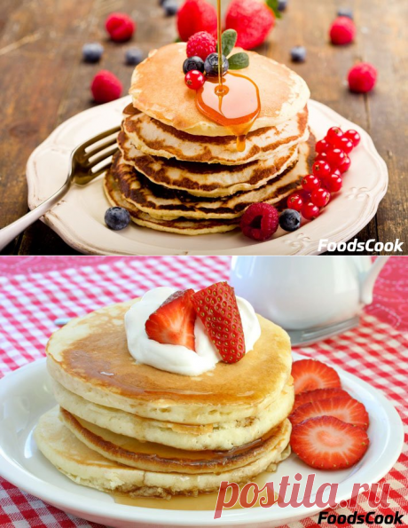 Панкейки американские: пошаговые рецепты с фото