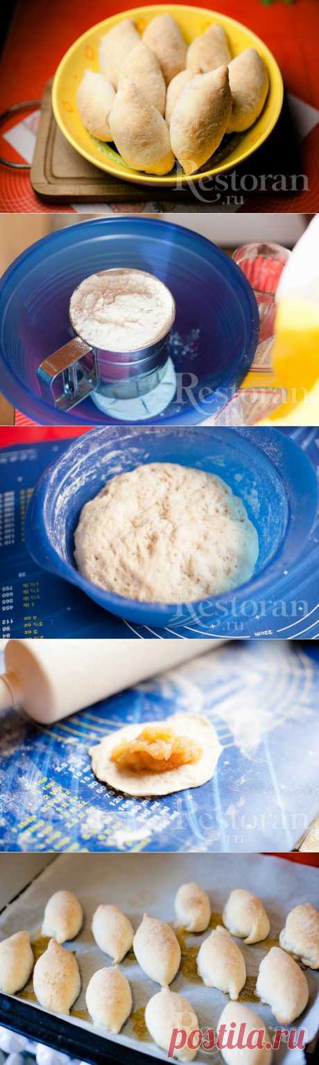 Рецепт постных пирожков с яблочным вареньем Restoran.ru