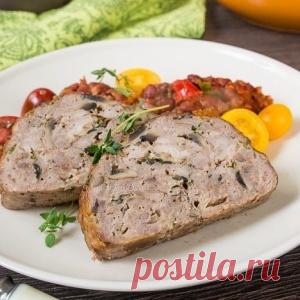 МЯСНОЙ РУЛЕТ ИЗ ИНДЕЙКИ