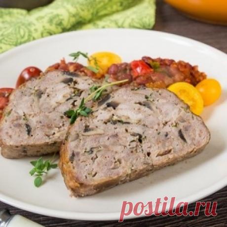 МЯСНОЙ РУЛЕТ ИЗ ИНДЕЙКИ