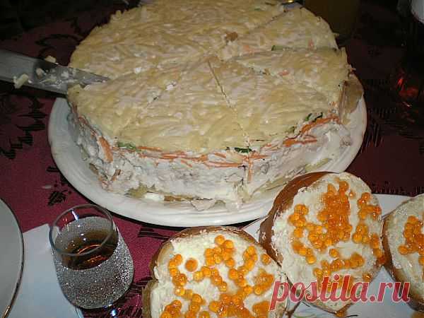 Салат на праздник.
