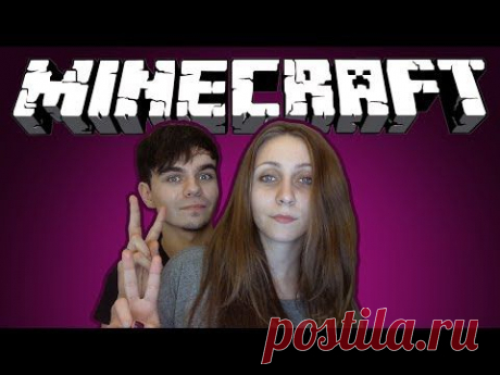 Minecraft с Девушкой - Учимся Играть - YouTube