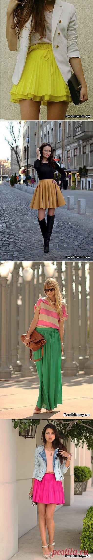 Цветные юбки