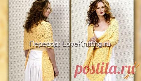 Шаль &quot;Maroma&quot; от известного дизайнера Margret Willson