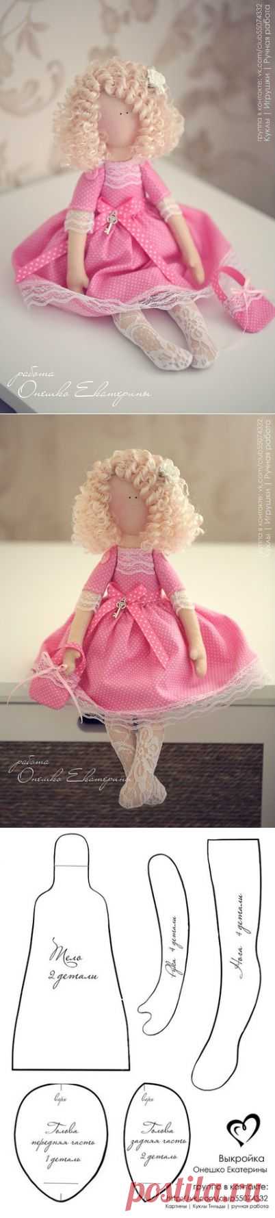 Куколка Mеry. Выкройка