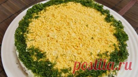 Вкусный и сытный САЛАТ с рисом и куриной печенкой! 8 МАРТА!