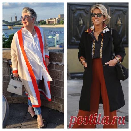 «Осенний стиль 60+»: элегантно, просто и со вкусом 10 образов! | LADY | Яндекс Дзен