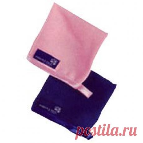 Белый кот : Набор косметический (2 мини-варежки 10x10) розовые, голубые, синие