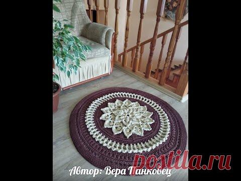 Видео МК вязания ковра 