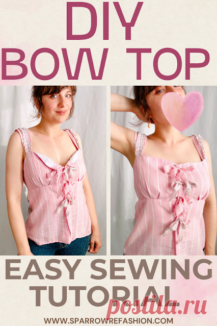Sew a Coquette-Style Bustier Top – Easy DIY Guide - Sparrow Refashion: A Blog for Sewing Lovers and DIY Enthusiasts