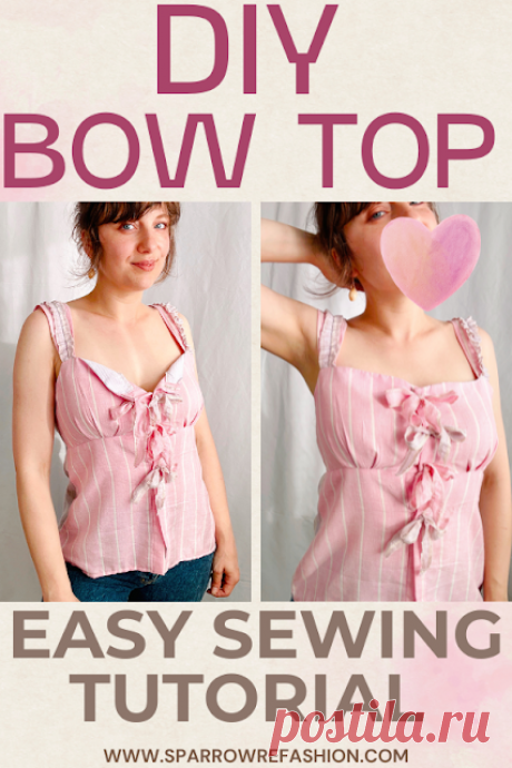 Sew a Coquette-Style Bustier Top – Easy DIY Guide - Sparrow Refashion: A Blog for Sewing Lovers and DIY Enthusiasts