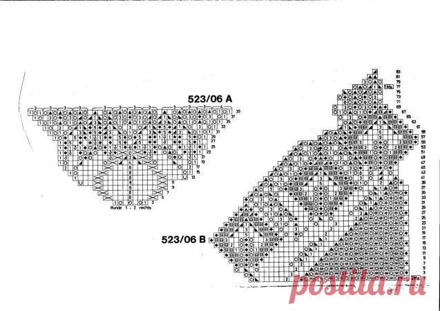 Кружева спицами. Журнал Burda. / Вязание спицами / Вязание для женщин спицами. Схемы