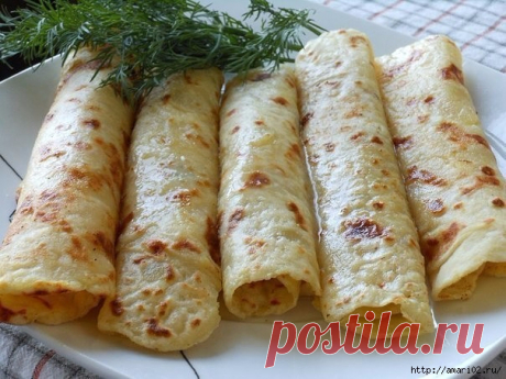Картофельная лепешка - альтернатива блину и лавашу! | Четыре вкуса