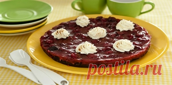 Торт из вишни в мультиварке - Рецепты для Мультиварки