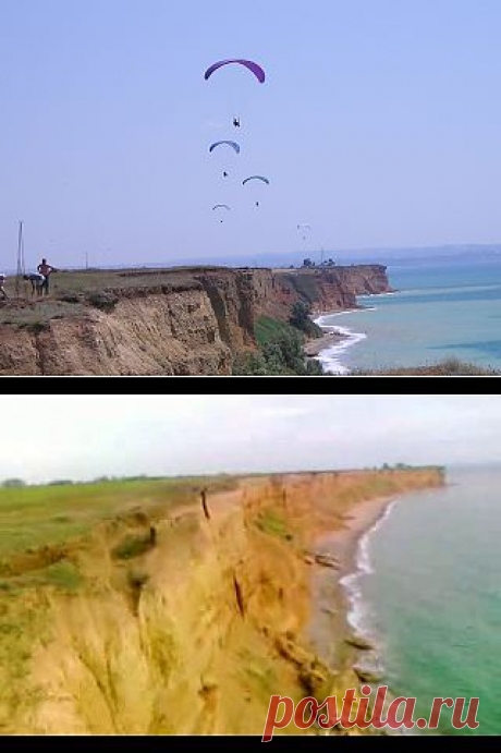 &quot;Качинский&quot; бриз. Парапланы, полеты, Крым, Кача, экстрим