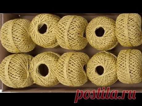 20 ИДЕЙ поделок ИЗ ДЖУТА своими руками / Jute craft ideas