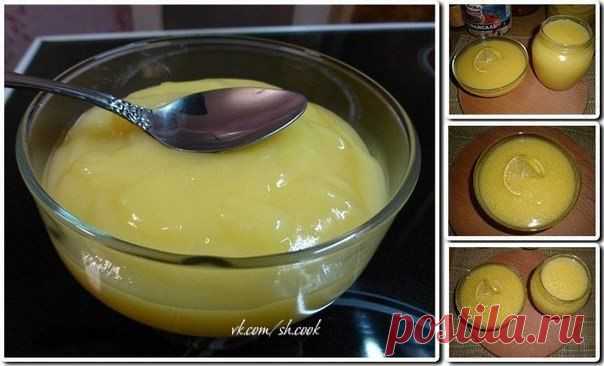 Вкуснейший лимонный крем