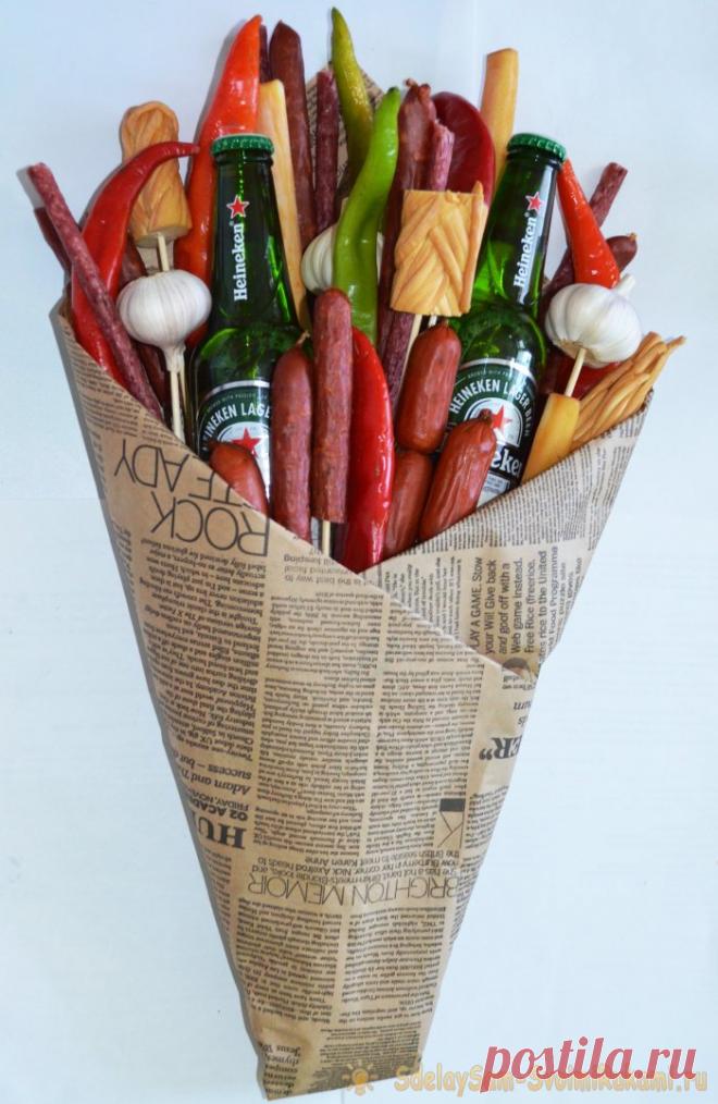 Съедобный букет для мужчин